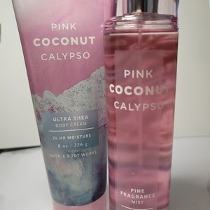 Bath Body Works Bath Body Pink Coconut Calypso Fragrance